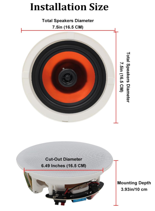 اسپیکر سقفی FG-Sound مدل FG-585