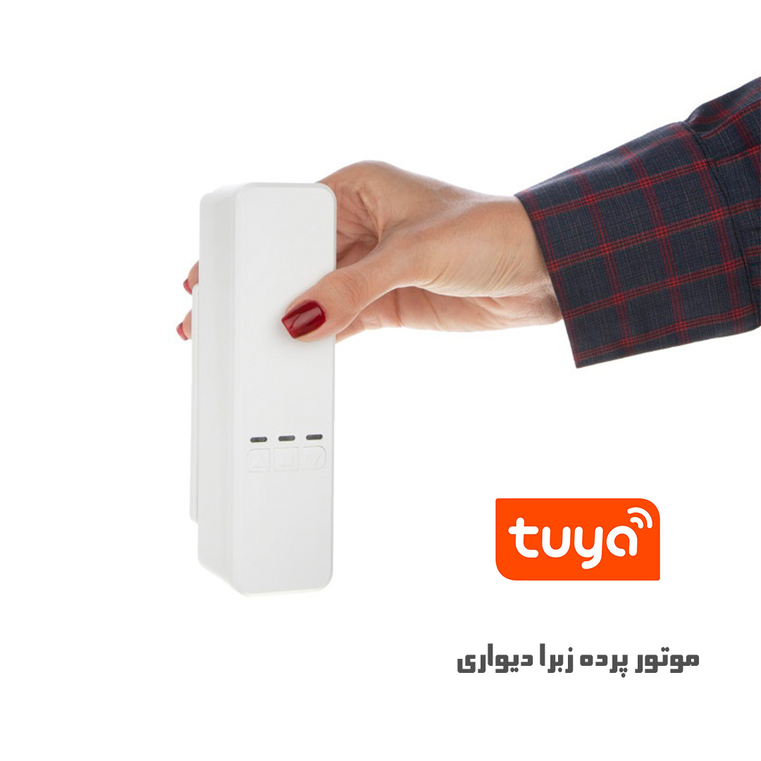 پرده برقی زبرا دیواری